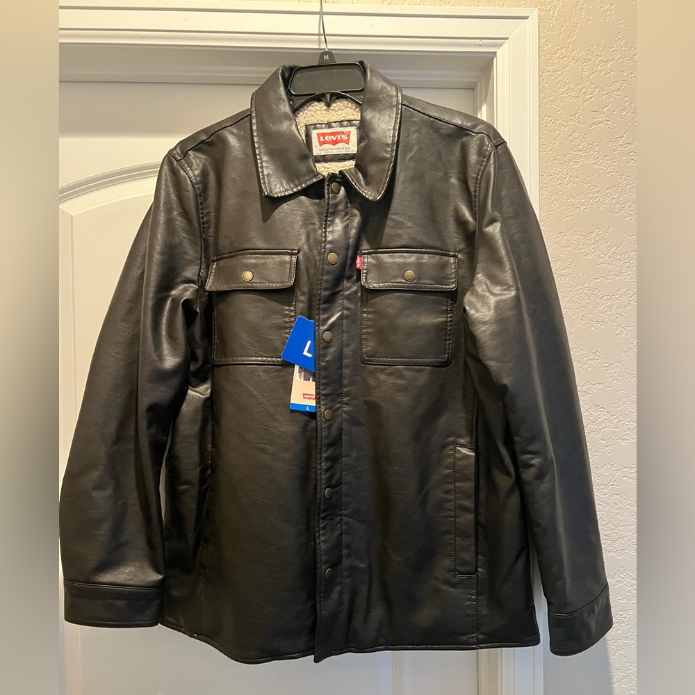 NWT Men’s Levi’s Leather Jacket